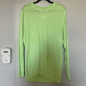 Lime Green Long Sleeve